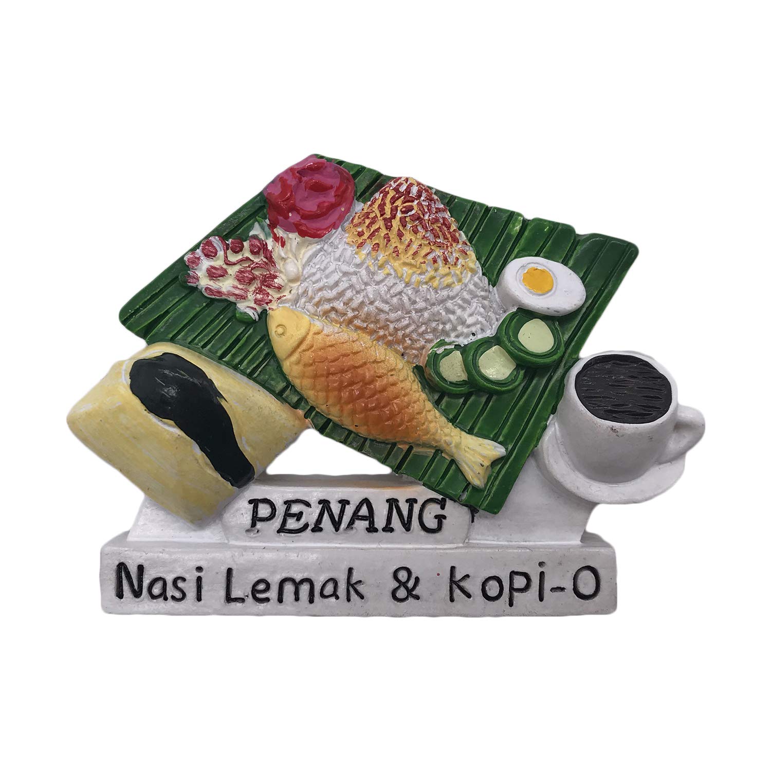 Wedare Magnet Souvenir Penang Malaysia 3D Refrigerator Tourist Resin ic Stickers Fridge Home & Kitchen Decoration from China