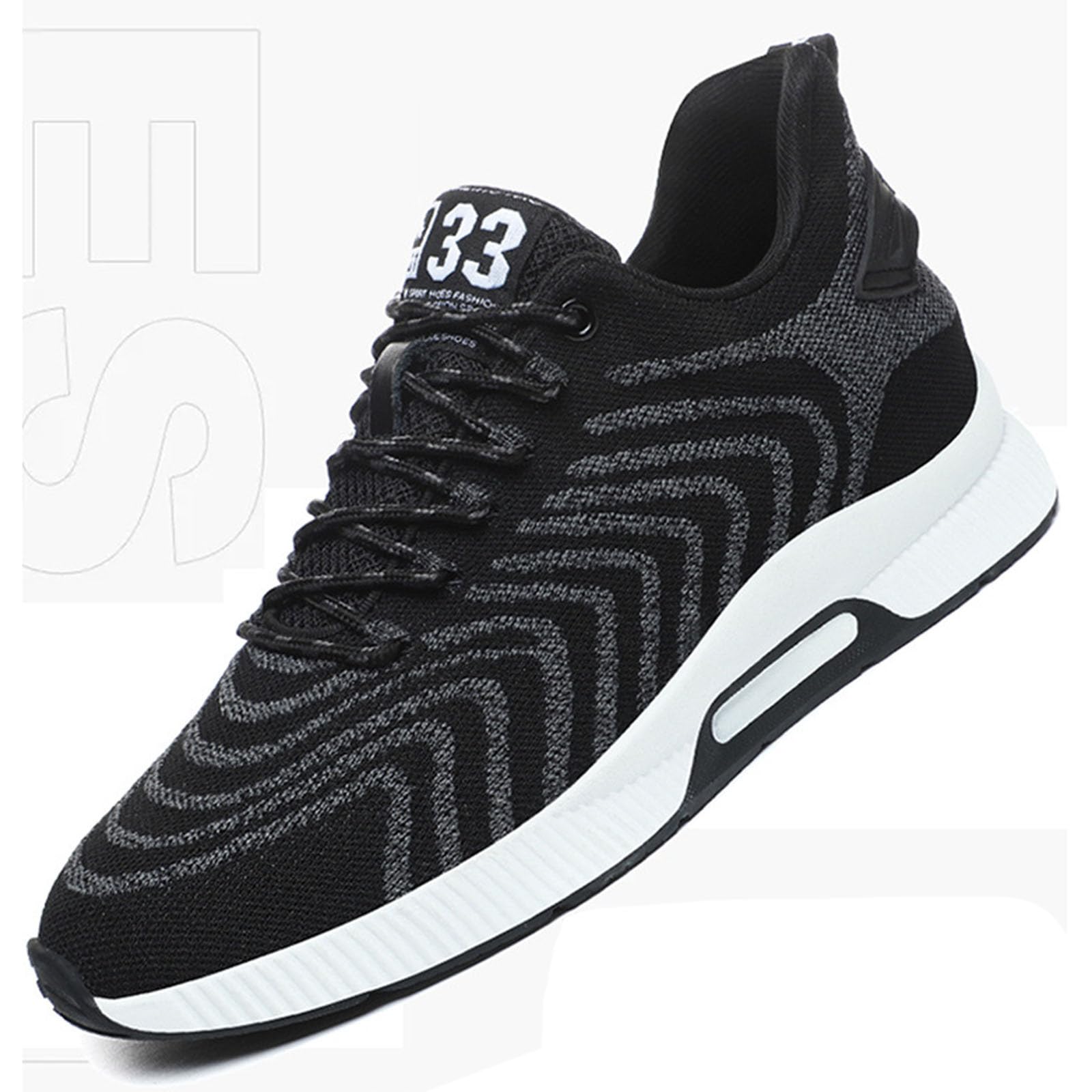 Zapatos de hombre aumento 10 cm ligeros transpirables para negocios y