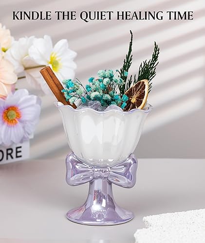 Miniatura 2 de Difusor de aceite esencial, juego de regalo de aromaterapia, difusor de aroma de cristal natural con aceite esencial de fresia, decoración relajante