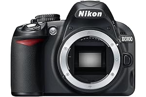 Nikon D3100 14.2MP Digital SLR Camera Body (Renewed)