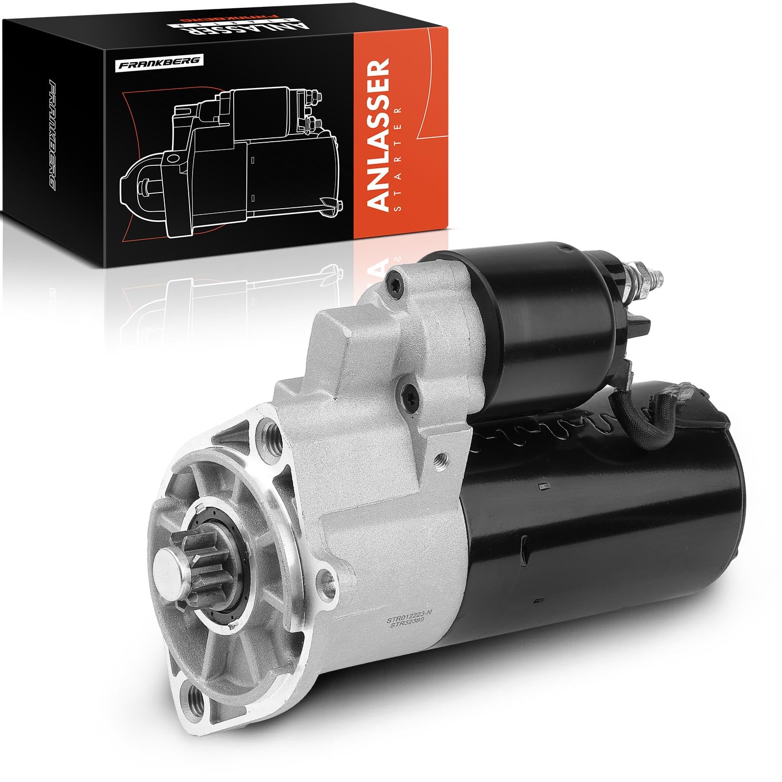 Frankberg Anlasser Starter 2 KW 12 V 9 Zähnezahlahl 112221, 32389