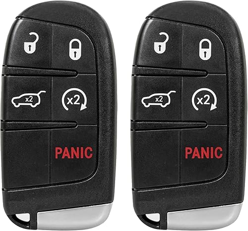 Llavero de repuesto para Jeep Grand Cherokee 2014, 2015, 2016, 2017, 2018, 2019, 2020, 2021, llave inteligente de proximidad para automóvil sin