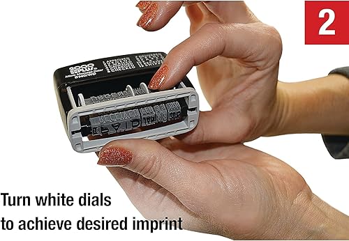 Miniatura 5 de Cosco 2000 PLUS Tipo autoentintado Tamaño 1 Micro Mensaje Dater (011090)