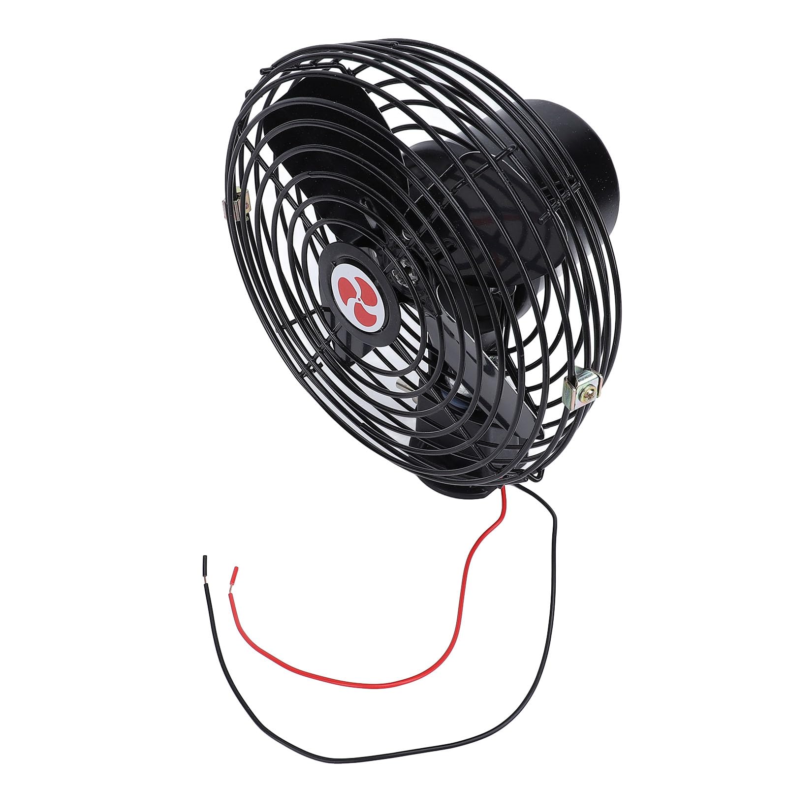 Ventilateur de voiture 12 V en métal, silencieux, 2 vitesses, pour camion, bateau, bus
