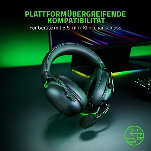 Razer BlackShark V2 X - Multi-Platform Wired E-sports Headset (Triforce 50 mm Drivers, Advanced Passive Noise Cancellation, 7.1 Surround Sound, Hyperclear Cardioid Mic) Black - 7
