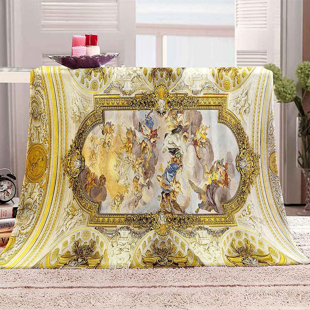 Couverture sofa 3D pour des soirées cocooning douillettes au salon