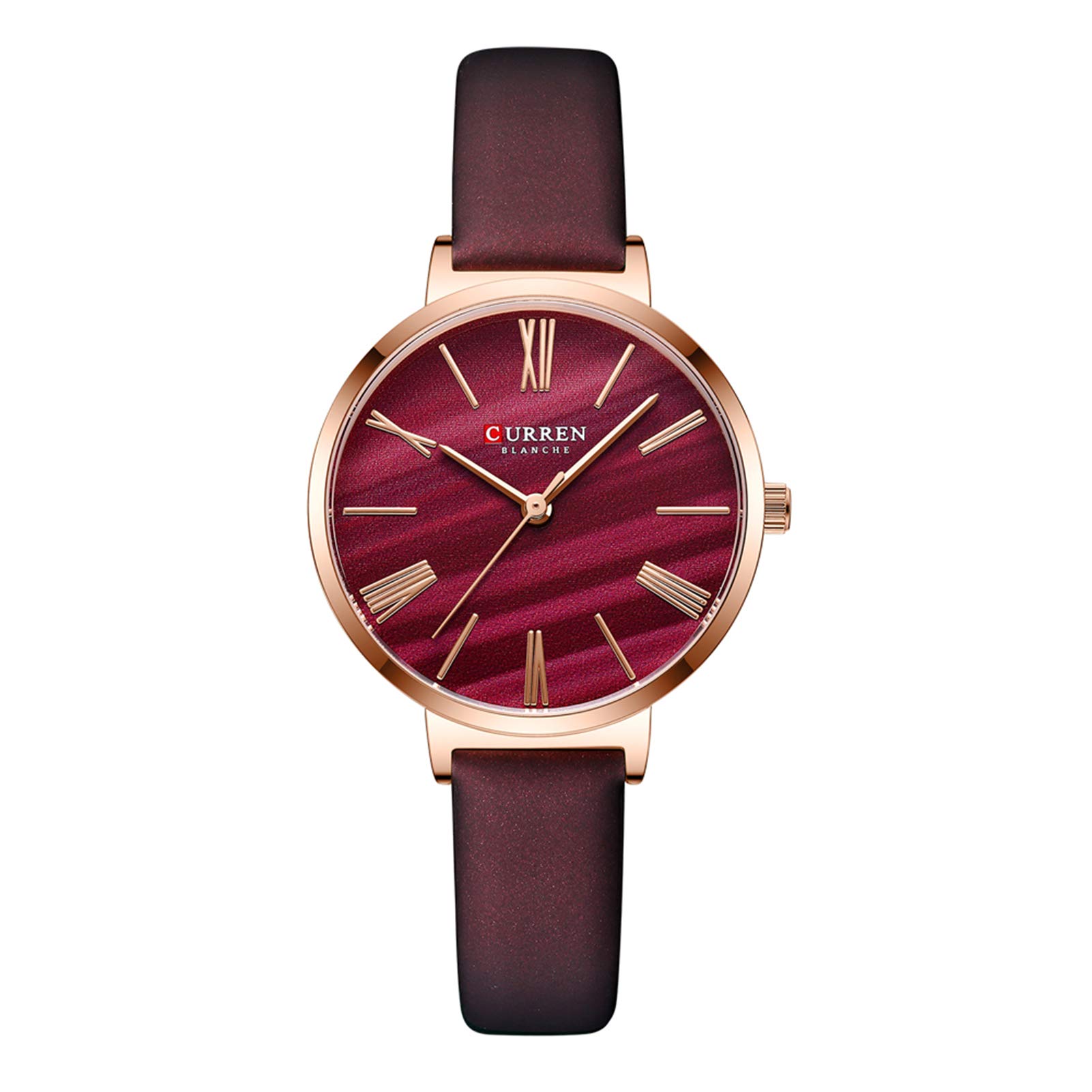 yeacher Relógio feminino de quartzo feminino moda analógico relógio de pulso 3ATM à prova dágua clássico feminino com pulseira de malha de aço inoxidável