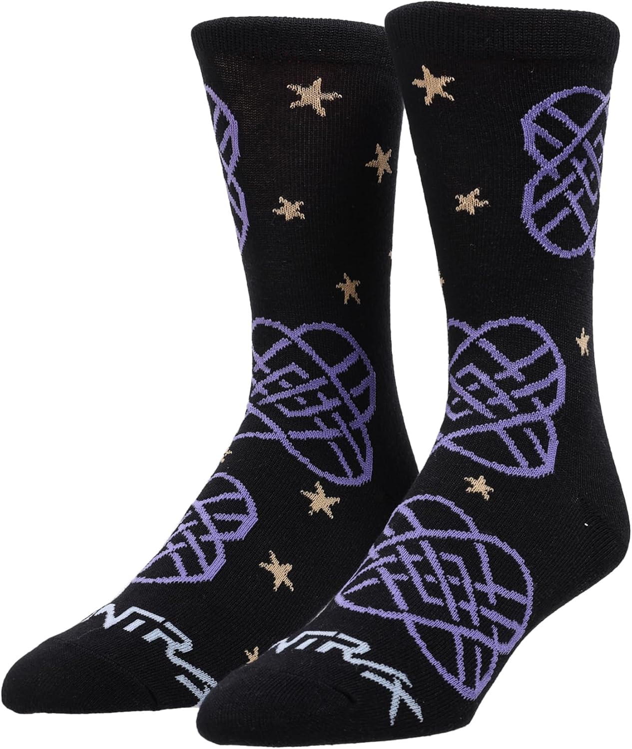 Bioworld KPop Demon Hunters Hunter/X & Derpy 5-Pair Pack Casual Crew Socks - Image 4