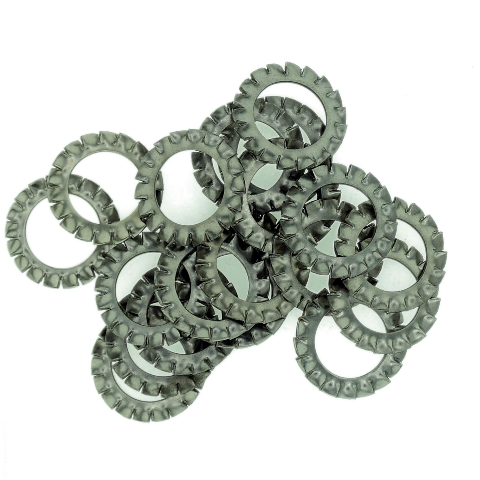 Singularity Supplies M14 (14Mm) Shakeproof Washer (External Serrated) - Stainless Steel (A2) (Pack Of 20)