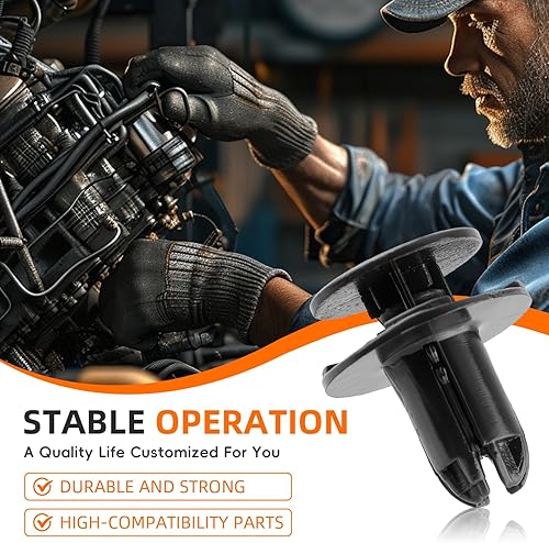 Miniatura 2 de 30 clips de retención tipo empuje 86595-2T500 para guardabarros para Hyundai para Kia para Accent, para Azera, para Elantra, Equus, Genesis, Ioniq,