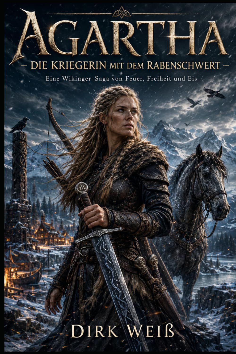 Agartha – Die Kriegerin mit dem Rabenschwert: Eine Wikinger-Saga von Feuer, Freiheit und Eis