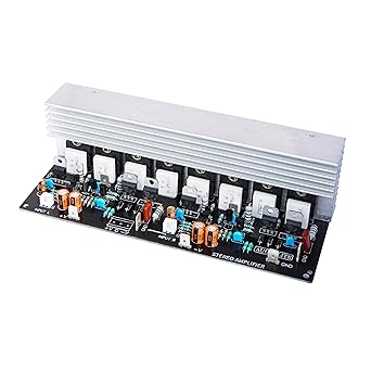 AUDIO LITE 200W+200W RMS Stereo Amplifier Board | High Power Dual Channel Audio Amp Module for Home Theater, Speakers & DIY Projects.