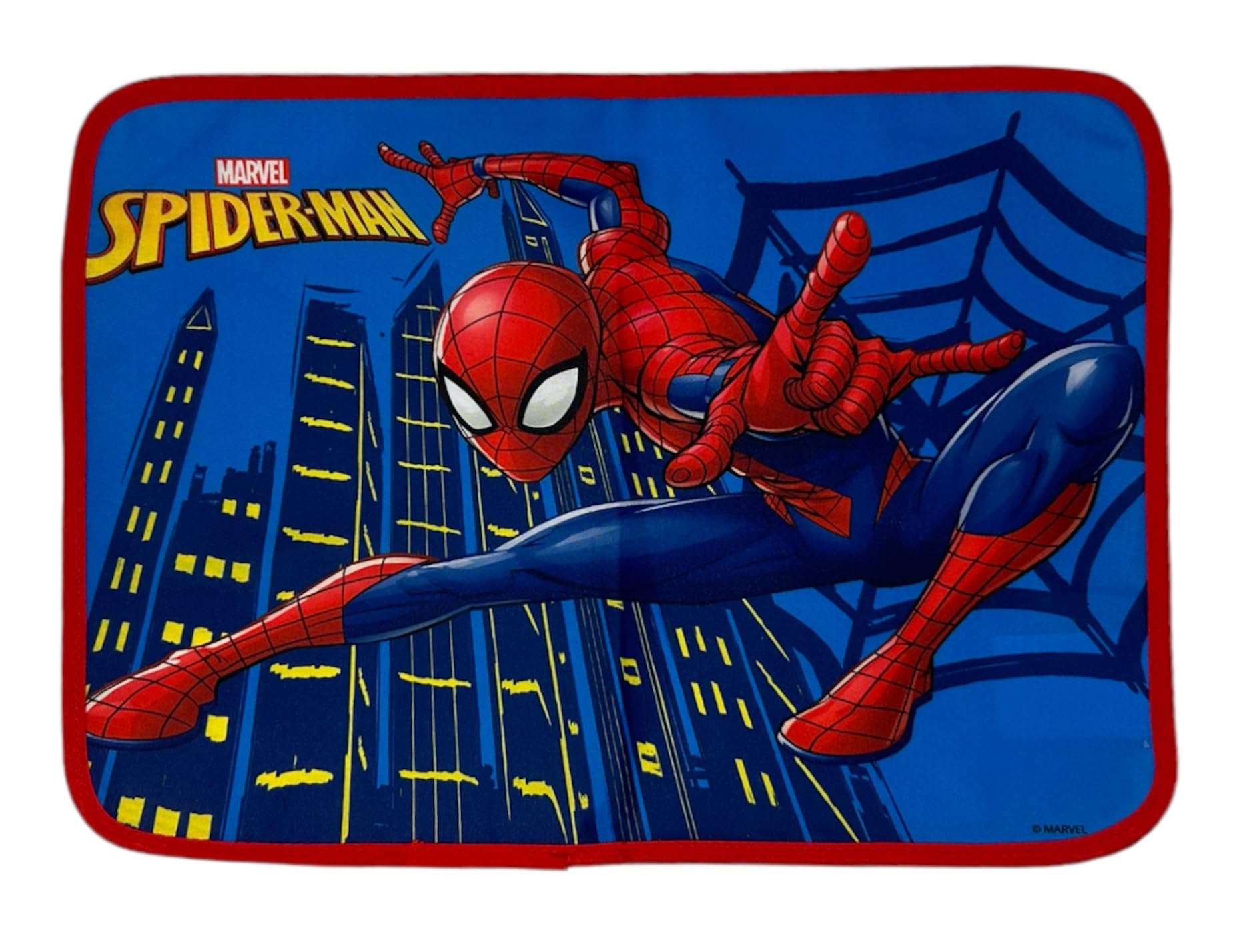 Stor Spiderman Waterproof Folding Placemat