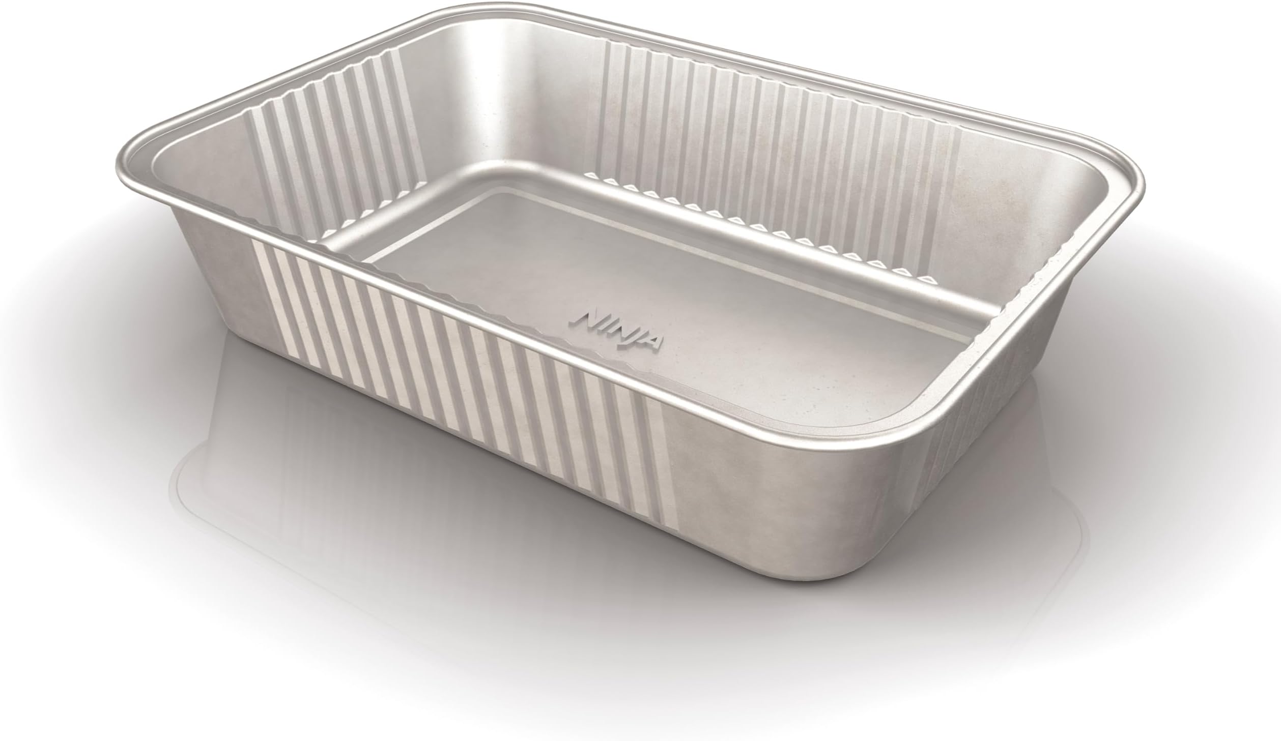 Ninja Woodfire XL Large Grease Tray Liners, Pack of 10, Disposable Foil Grease Catch Liners, Official Accessory, Compatible with Ninja Woodfire XL BBQ Grill OG850 / OG901, Black, XSKOGXLGTLNEU