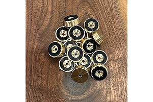 Bulk Brass Cutting Board Feet with Nonslip Pads