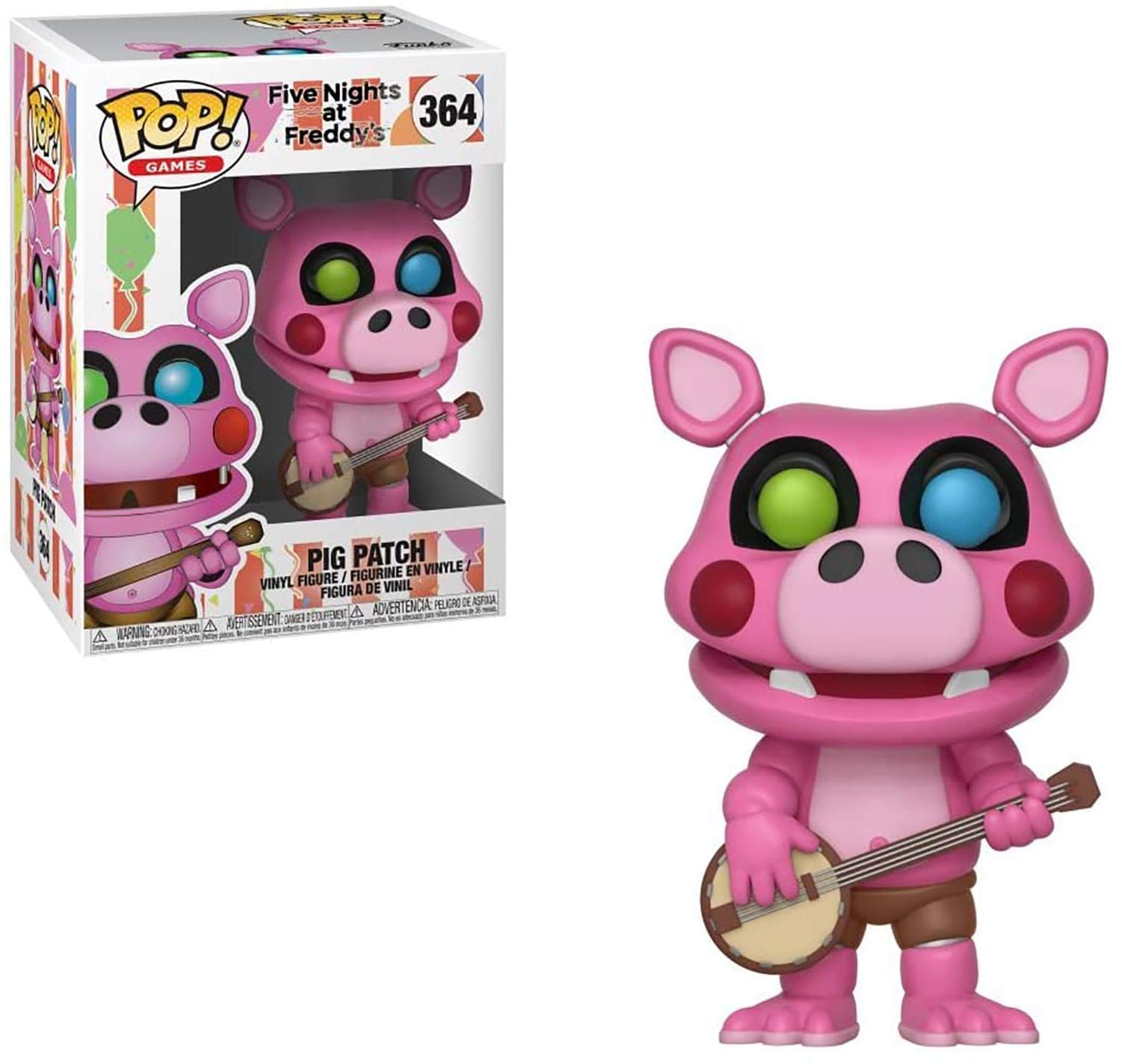 Funko POP Vinyl: Games: Fnaf Pizza Sim: Pigpatch : Amazon.co.uk