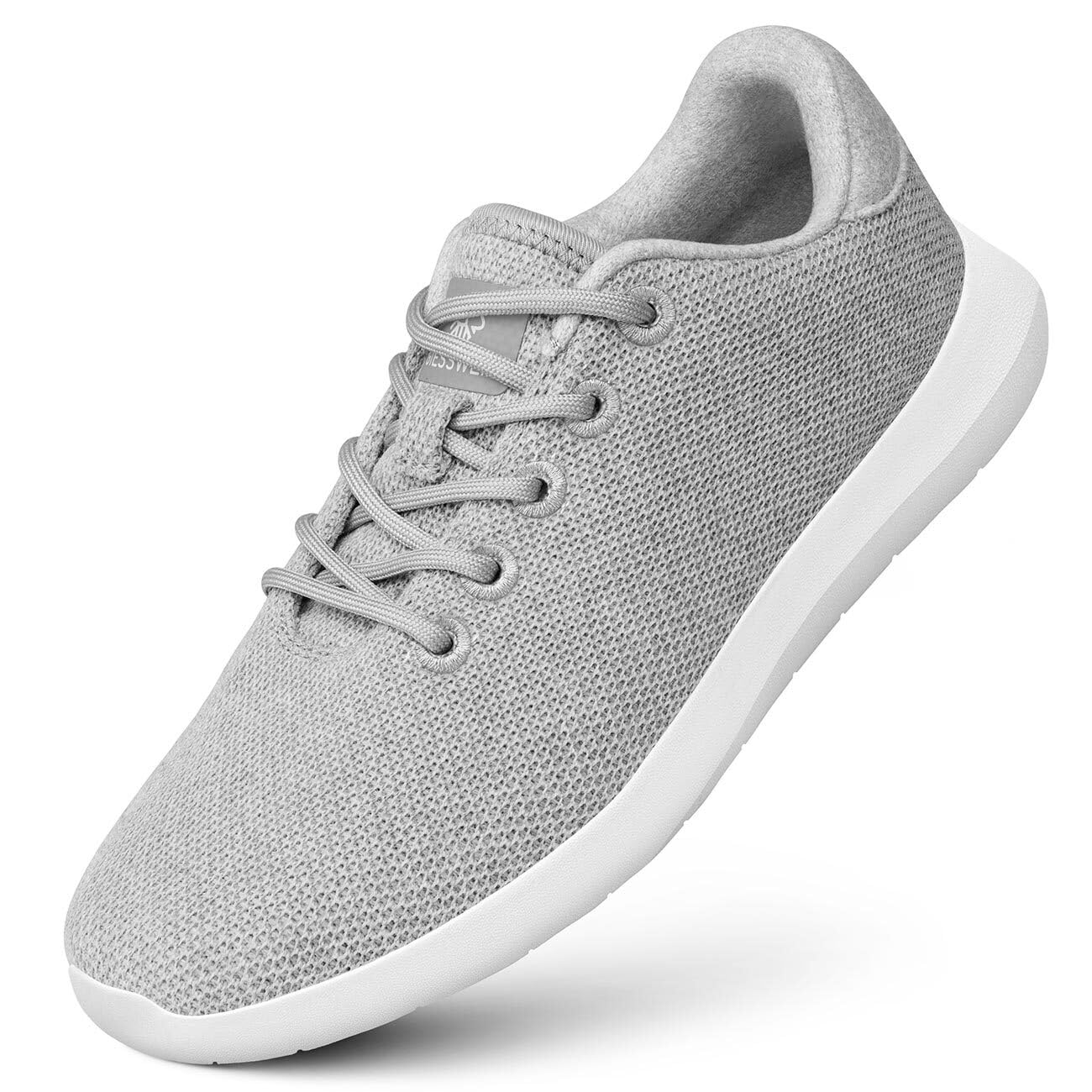Giesswein Merino Wool Knit Men - Atmungsaktiver Merino Sneaker 3D-Strick | Waschbarer Herren Freizeitschuh mit Merino-Wechselfußbett & EVA-Sohle – Weite G mit Dehnzonen, auch barfuß angenehm trocken