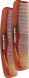 Marco Boni Kit Com 2 Pentes Masculinos Dentes Finos E Médios 0022 Tortoise 2 Unidades
