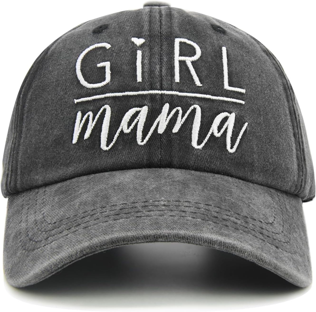 Waldeal Girl Mama Hat, Women's Baseball Cap, Adjustable Embroidery Mom Baseball Cap