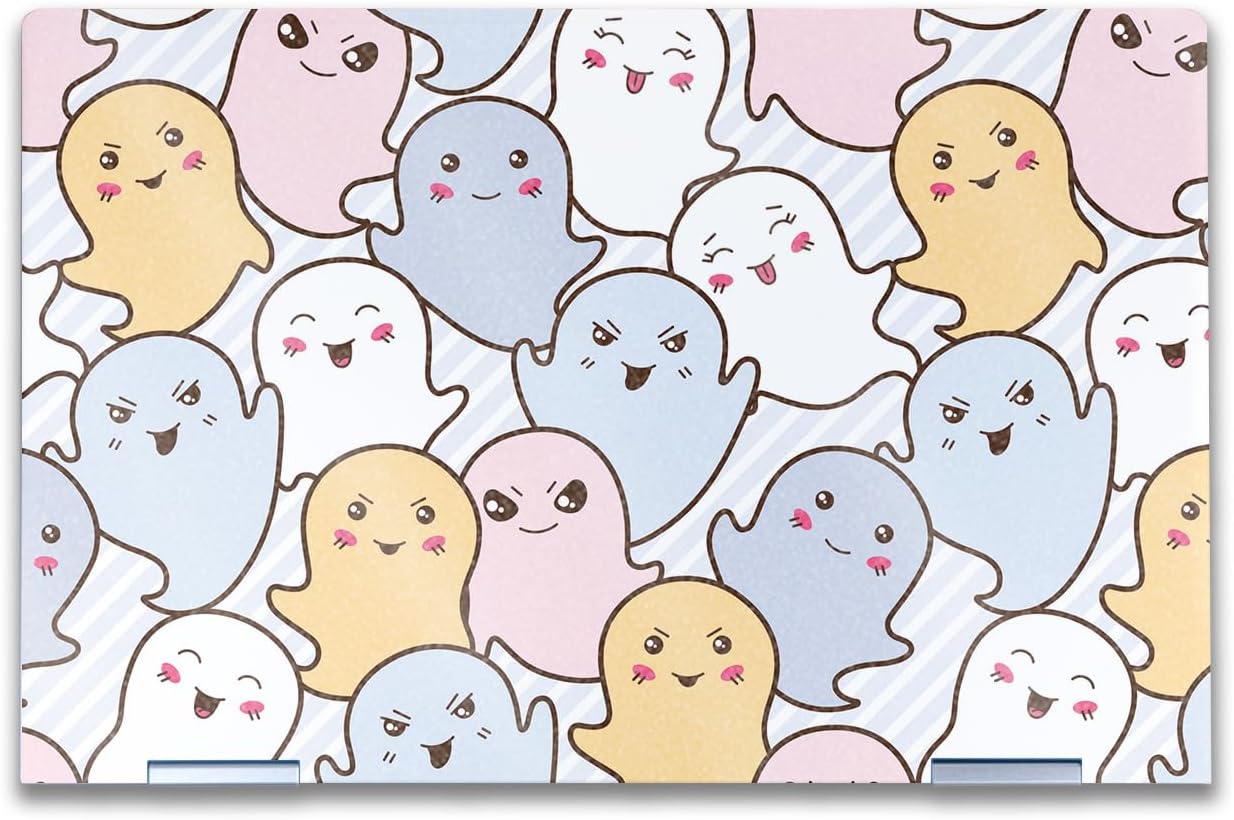 Glossy Glitter Laptop Skin Compatible with HP Envy x360 14” (2023) - Seal Gang - Premium 3M Vinyl Protective Wrap Decal Cover - Easy to Apply | Crafted in The USA by MightySkins