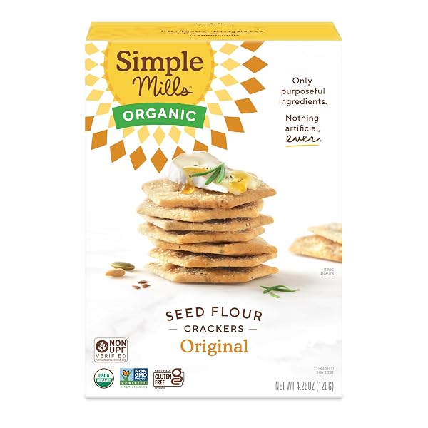 Simple Mills Organic Seed Crackers