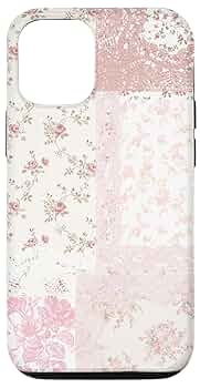 quilting iPhone case with lip case ピンク quilting iPhone case with lip case – BUNNY APARTMENT
