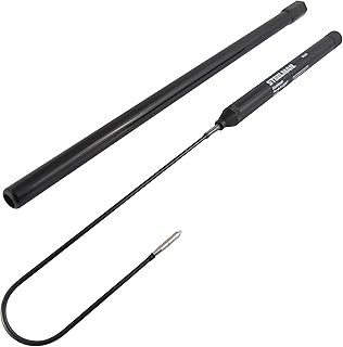Steelman 24-Inch LED Aluminum Automotive Bend-A-Light Pro, 15.75-inch Flexible Gooseneck, Cover/Handle Extension Included, Batteries Included
