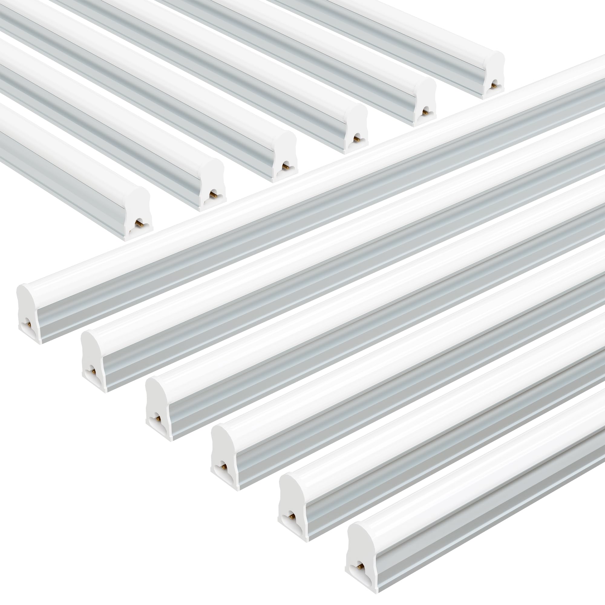 Ensenior 12-Pack T5 LED Shop Light