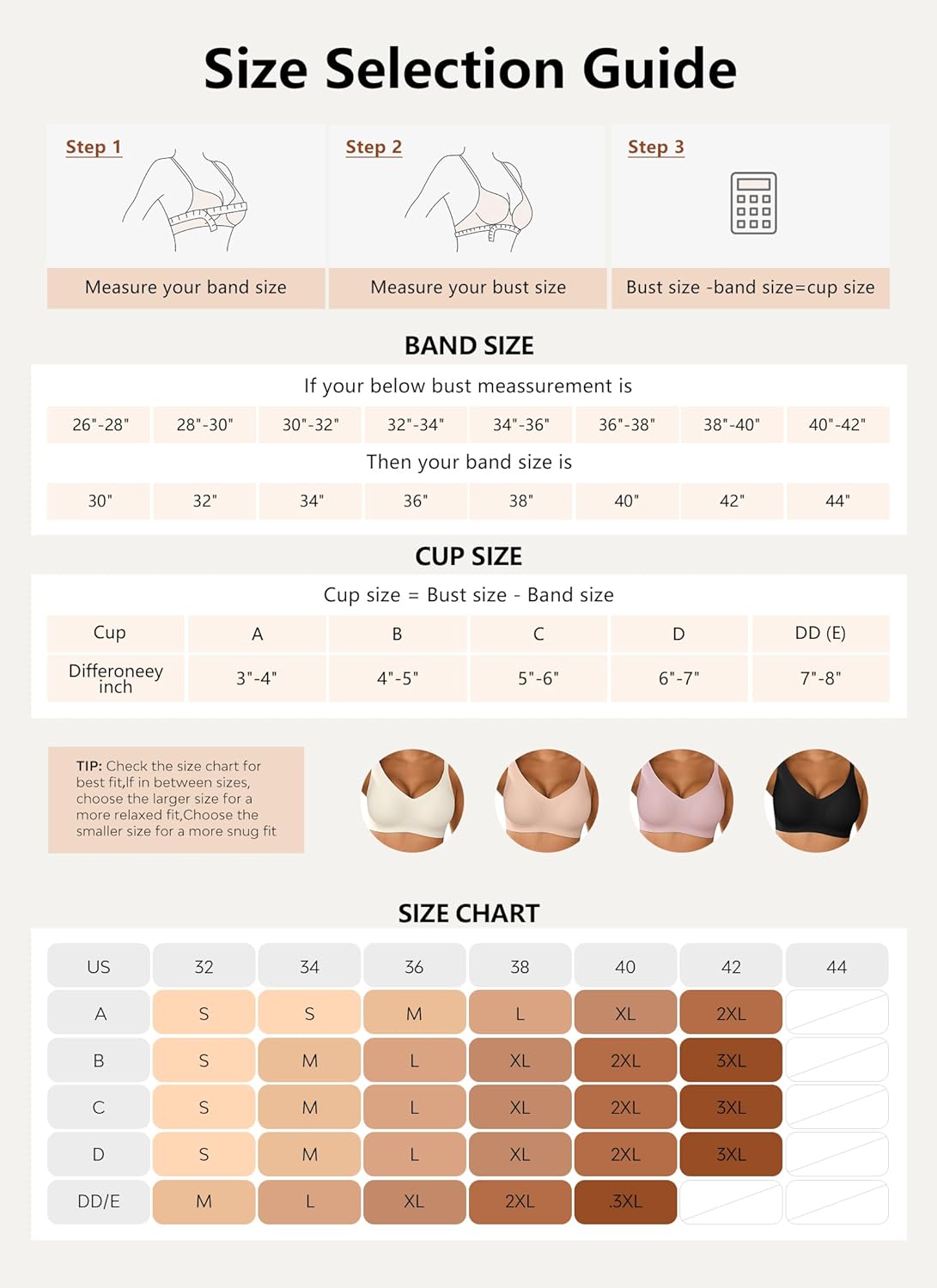 Women's Supportive Wireless Jelly Bras for Women Seamless Comfort, Full Coverage, No Underwire, T-Shirt Women Bras - Image 2