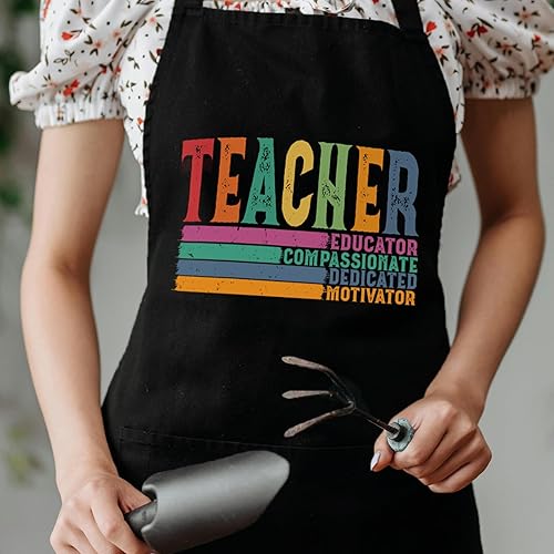 Miniatura 3 de Divertidos delantales de cocina para mujeres con bolsillos, delantales de chef de cocina para panaderos, regalos de cumpleaños para mamá, esposa,