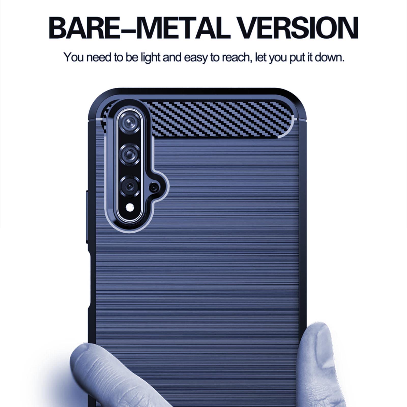 Asuwish Handyhülle Mit Ring & Glas-Schutzfolie Für Huawei Nova 5T / Honor 20 – Magnetisch & Ständer-Funktion