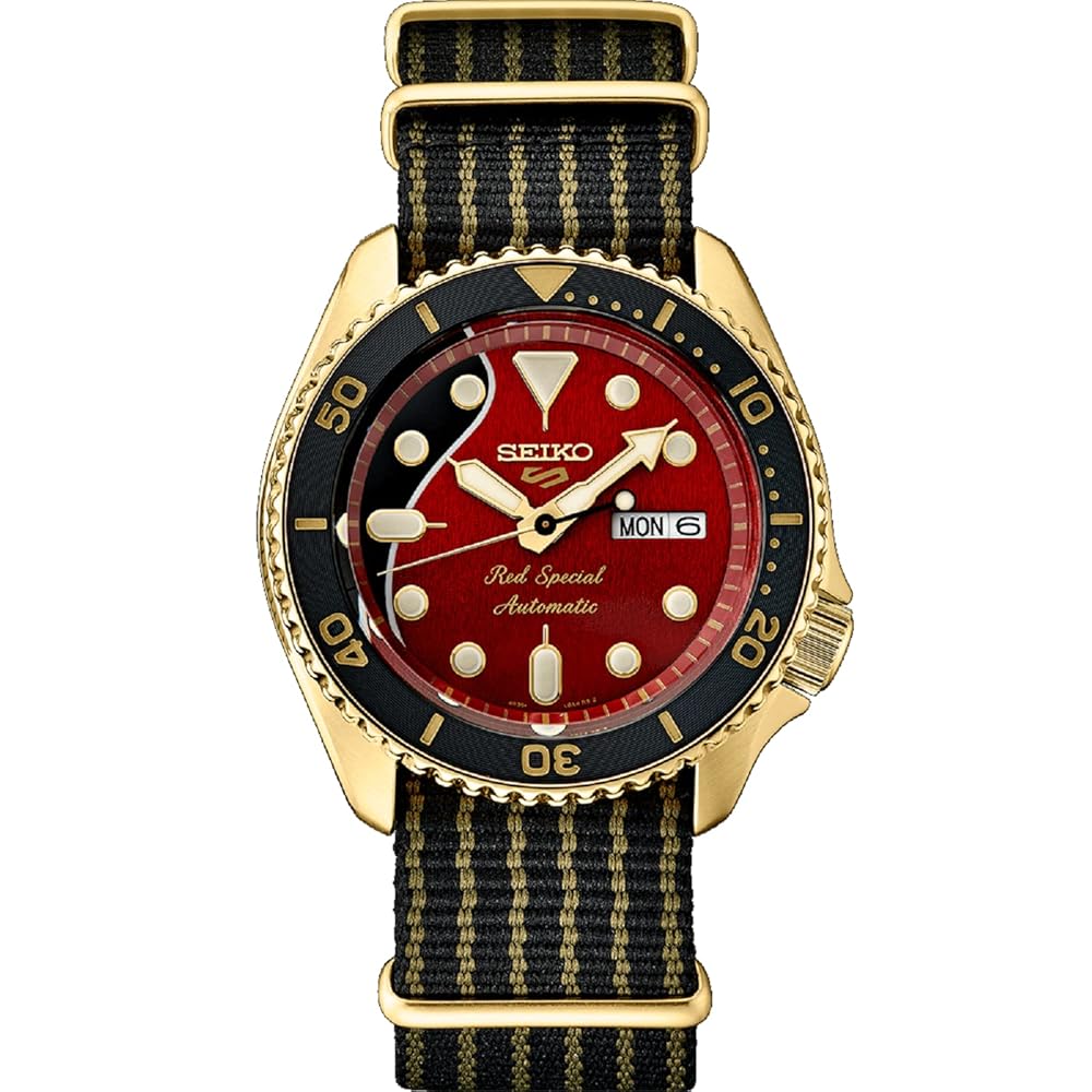 ☆月末セール☆SEIKO 5 sports オレンジ 美品 Seiko Divers 5 Sports Automatic 24-Jewel Watch - Orange