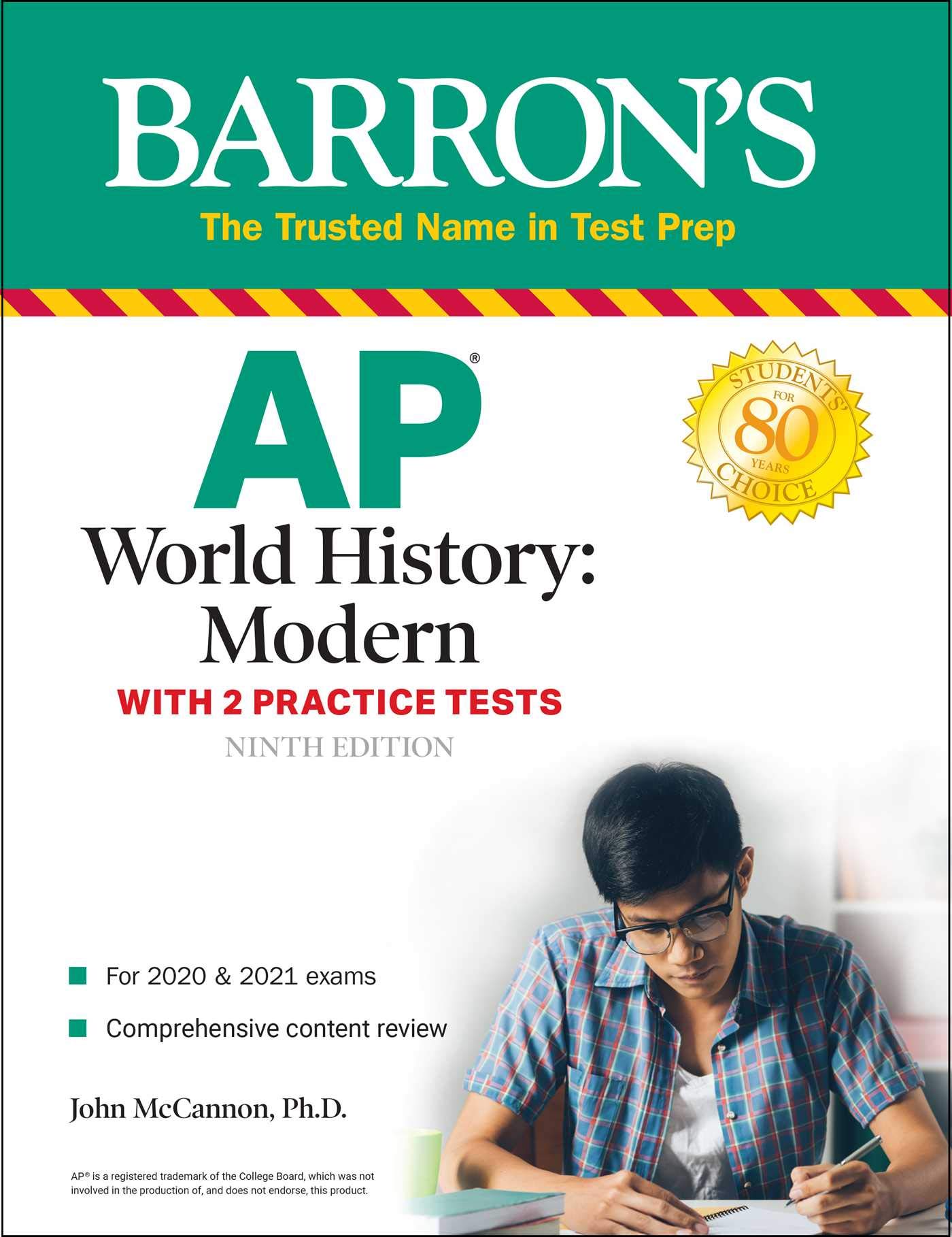 AP World History: Modern: With 2 Practice Tests (Barron's Test Prep)