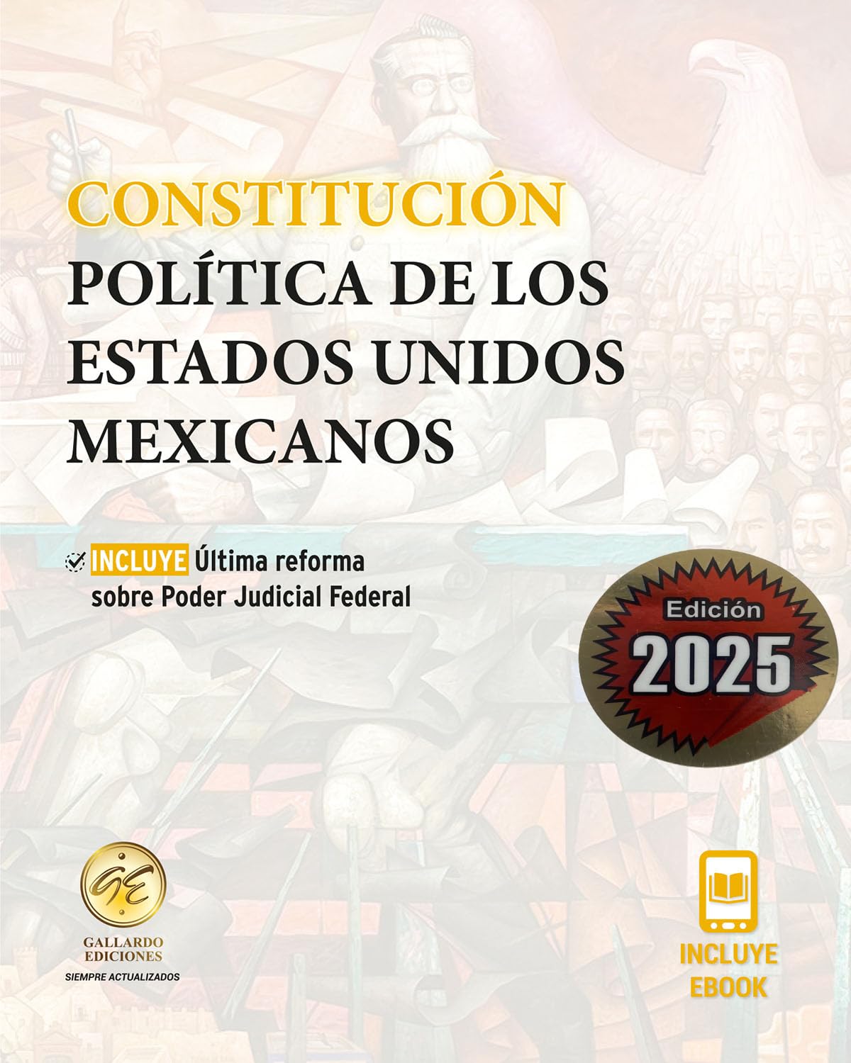 Constitución Política de los Estados Unidos Mexicanos 2025 Bolsillo ...