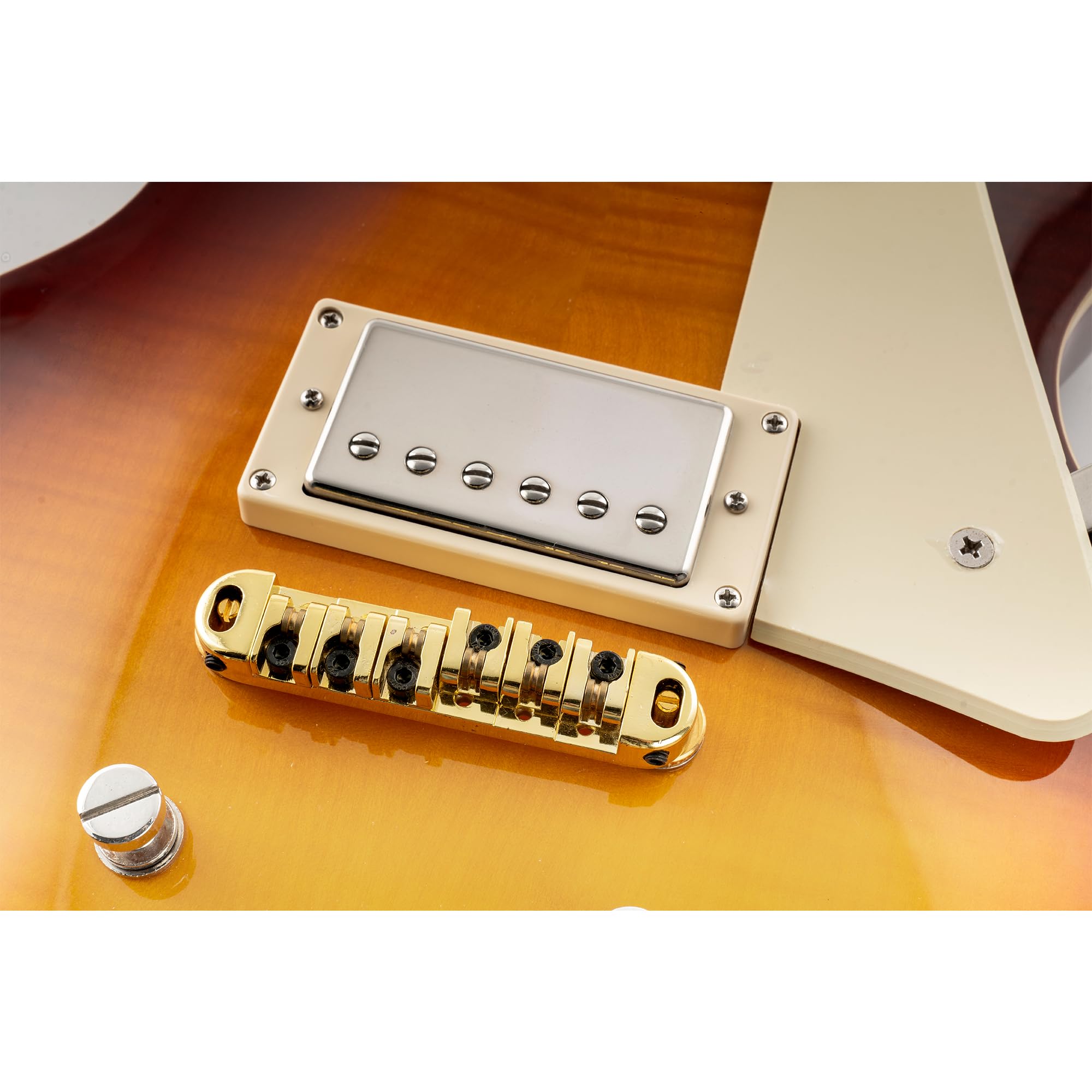 Amazon | Musiclily Basic 10.3mm ローラーサドル Tune-O-Matic