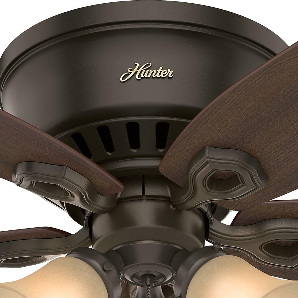 Flаѕh Dеаlѕ - 50% оƒƒ Hunter Builder Indoor Low Profile Ceiling Fan with LED Light and Pull Chain Control, 42, New Bronze Rеvіеw Hunter Builder Indoor Low Profile Ceiling Fan with LED Light and Pull Chain Control, 42, New Bronze