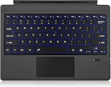 Amazon Surface Pro 7 キーボード 7色 バックライト付き サーフェイス Pro7 タブレット ワイヤレス キーボード タッチパッド搭載 Bluetooth Surface Pro 7 ブラック Iqiyevolew パソコン用キーボード 通販