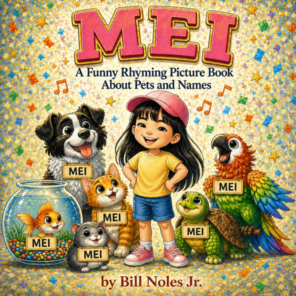 MEI: A Funny Rhyming Picture Book About Pets and Names