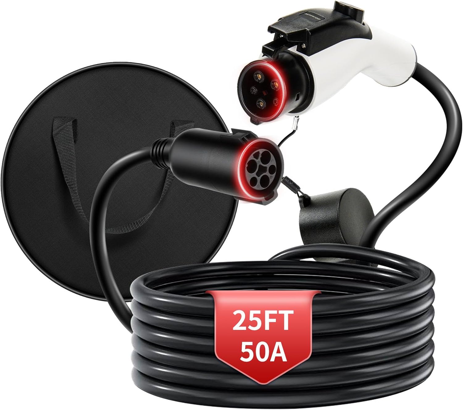 50A 25FT J1772 EV Extension Cable