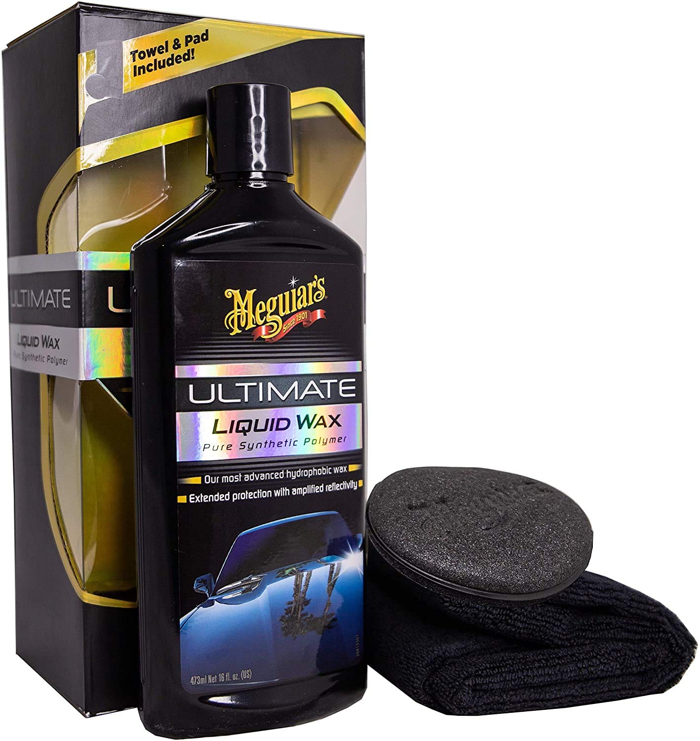 Meguiar's G18216F Ultimate Wax Glanzwachs, 473ml Volumen