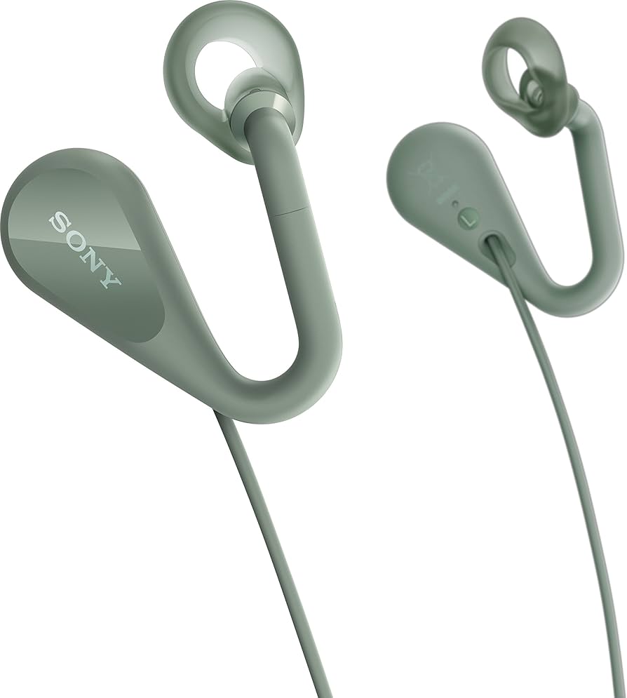 SONY open-ear stereo headset STH40D グリーン Sony Open-Ear Stereo Headset STH40, Khaki: Amazon.de