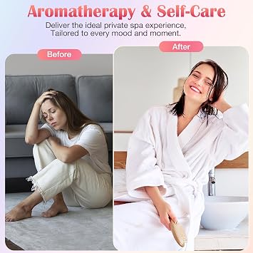 Qivatex Gifts for Women: Shower Steamers Aromatherapy 8 Scents Birthday Gifts for Women Mom Bath Accessories SPA Self Care and Relaxation Stress Relief, Stocking Stuffers for Women Christmas Gifts