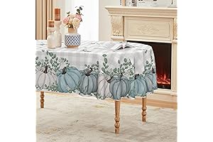 Autumn Oval Fall Tablecloth