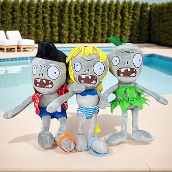 Amazon.co.jp: Dyharnsty 3個 かわいいぬいぐるみ ゾンビセット