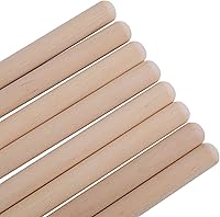 Vista 2 de Suwimut 12 Pairs 5A Drum Sticks, Classic Maple Wood Drumsticks for Adults Kids and Beginners, Oval Wood Tip Drum Sticks for Jazz Drums Electronic
