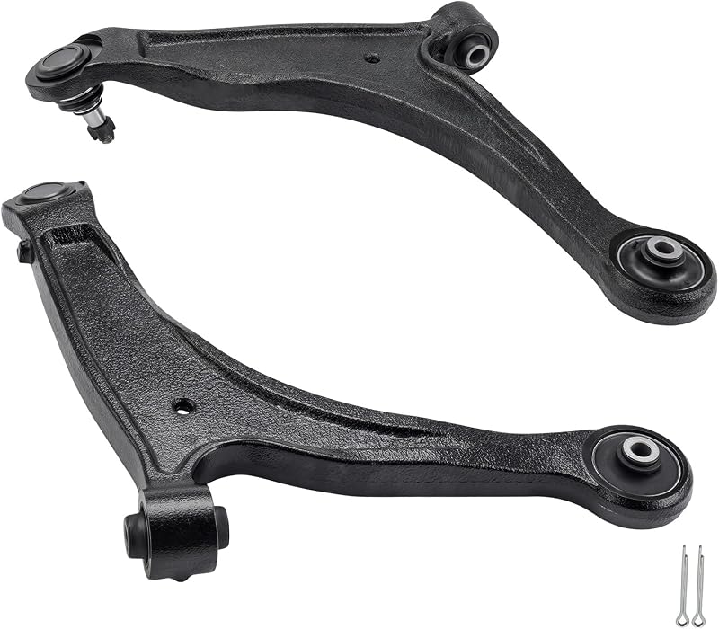 Braços de controle inferiores dianteiros KAC com junta esférica para Honda Ridgeline 2006 a 2014 – Kit com 2 peças