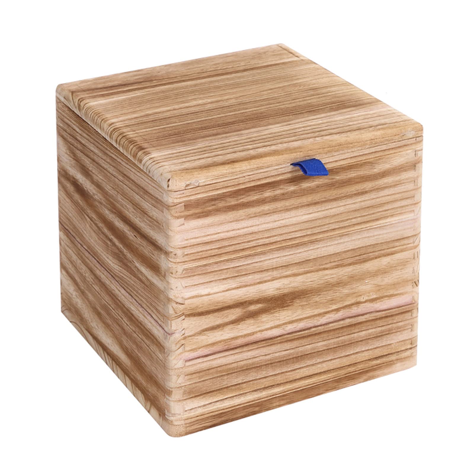 URBNLIVING Cassapanca Ottomana In Legno Bianco Con Coperchio - 48x76x46 Cm, Contenitore Con Seduta E Maniglie Laterali, Per Soggiorno E Camera