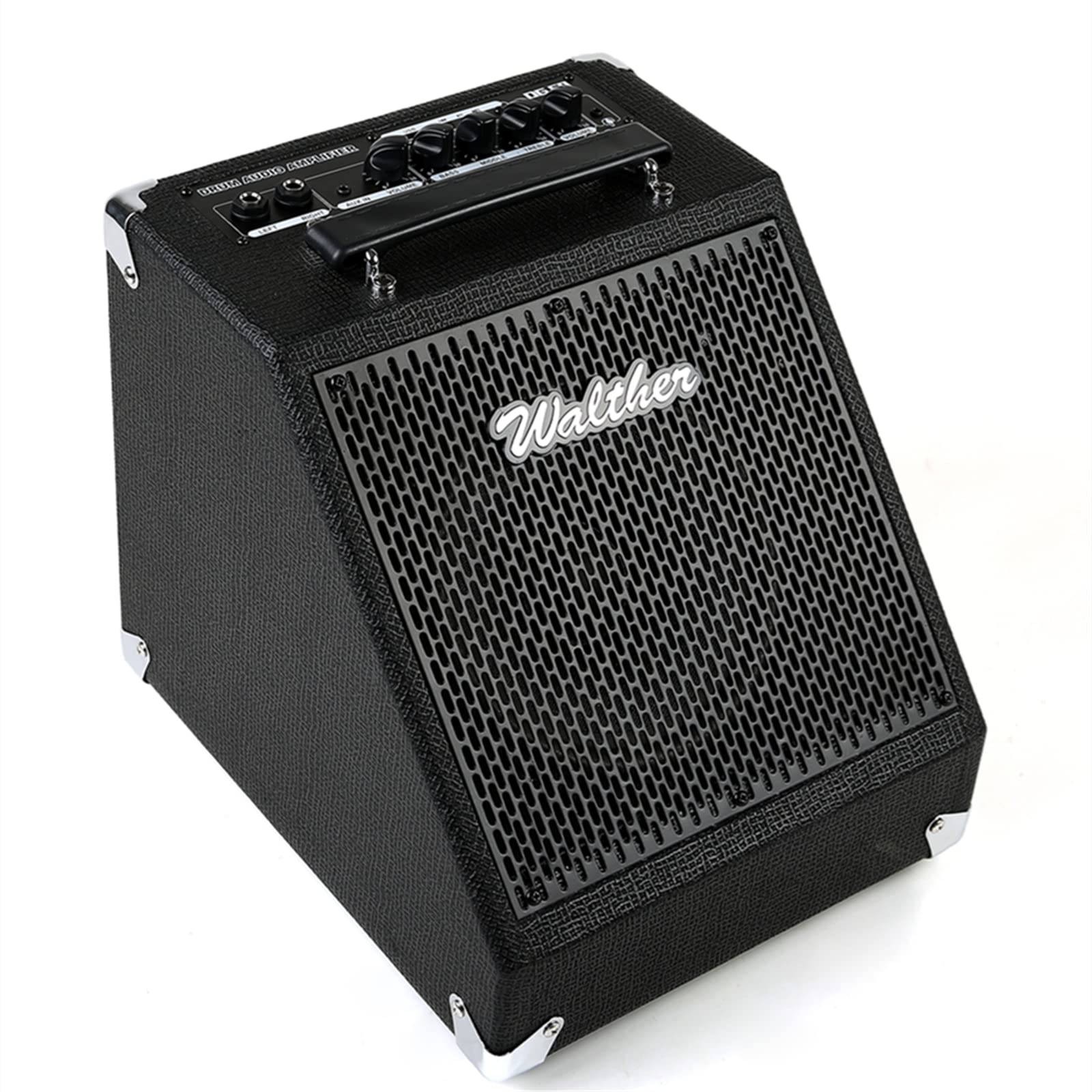 Walter Electric Drum AMP 50-Watt Electronic Drum Amplifier DDA-50 Keyboard Speaker with Aux in and W