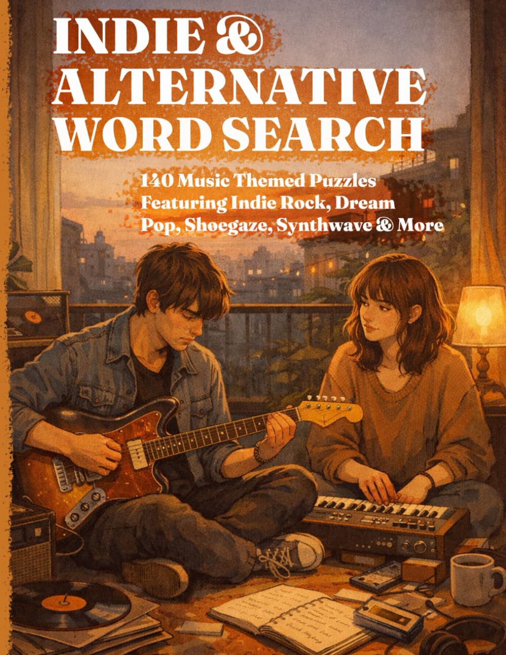 Indie & Alternative Word Search: 140 Music Themed Puzzles Featuring Indie Rock, Dream Pop, Shoegaze, Synthwave & More