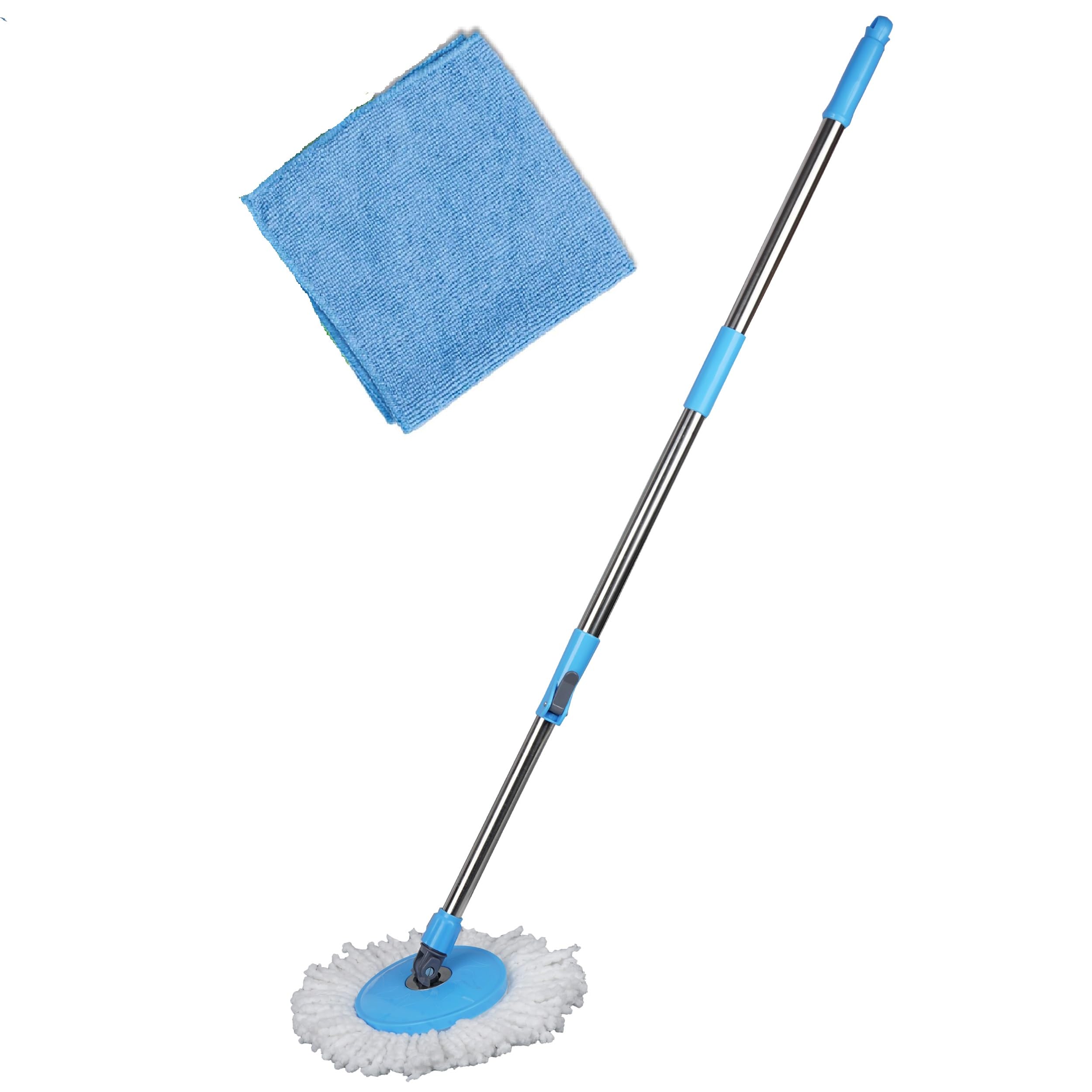2 in 1 Mop Rod with Statinless Steel Rod With1 Microfiber Refill. 1 Dust Cleaning Cloth Free.【Dust Cleaning Cloth Colour as Per Stock】 (B0CGRD4R72) Amazon Price History, Amazon Price Tracker
